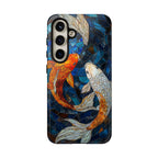 Custodia resistente per Samsung Galaxy a forma di pesce koi