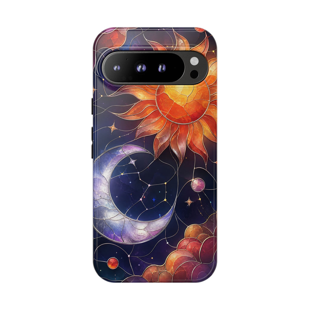 Celestial Sun Moon Google Pixel Phone Case | Astrology Phone Case