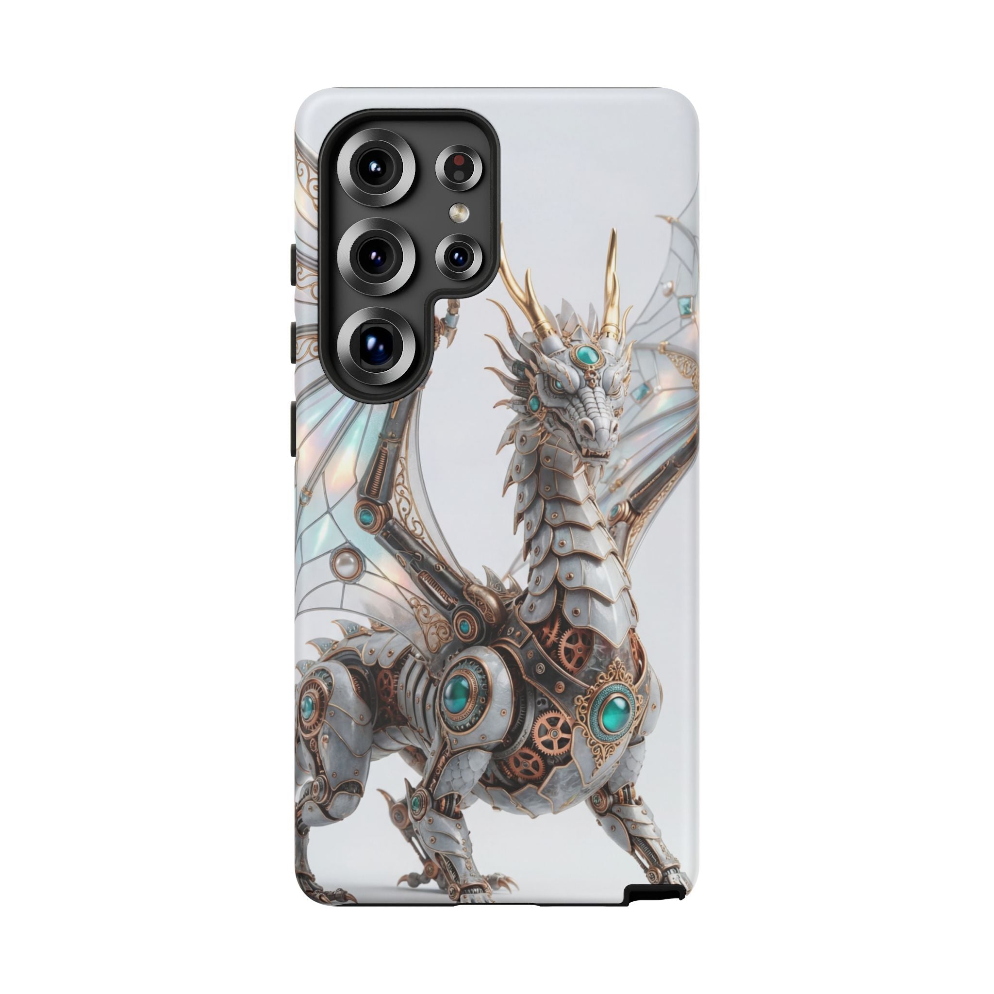 Steampunk Mechanical Dragon Samsung Galaxy Case — Fantasy Armor Protective Cover