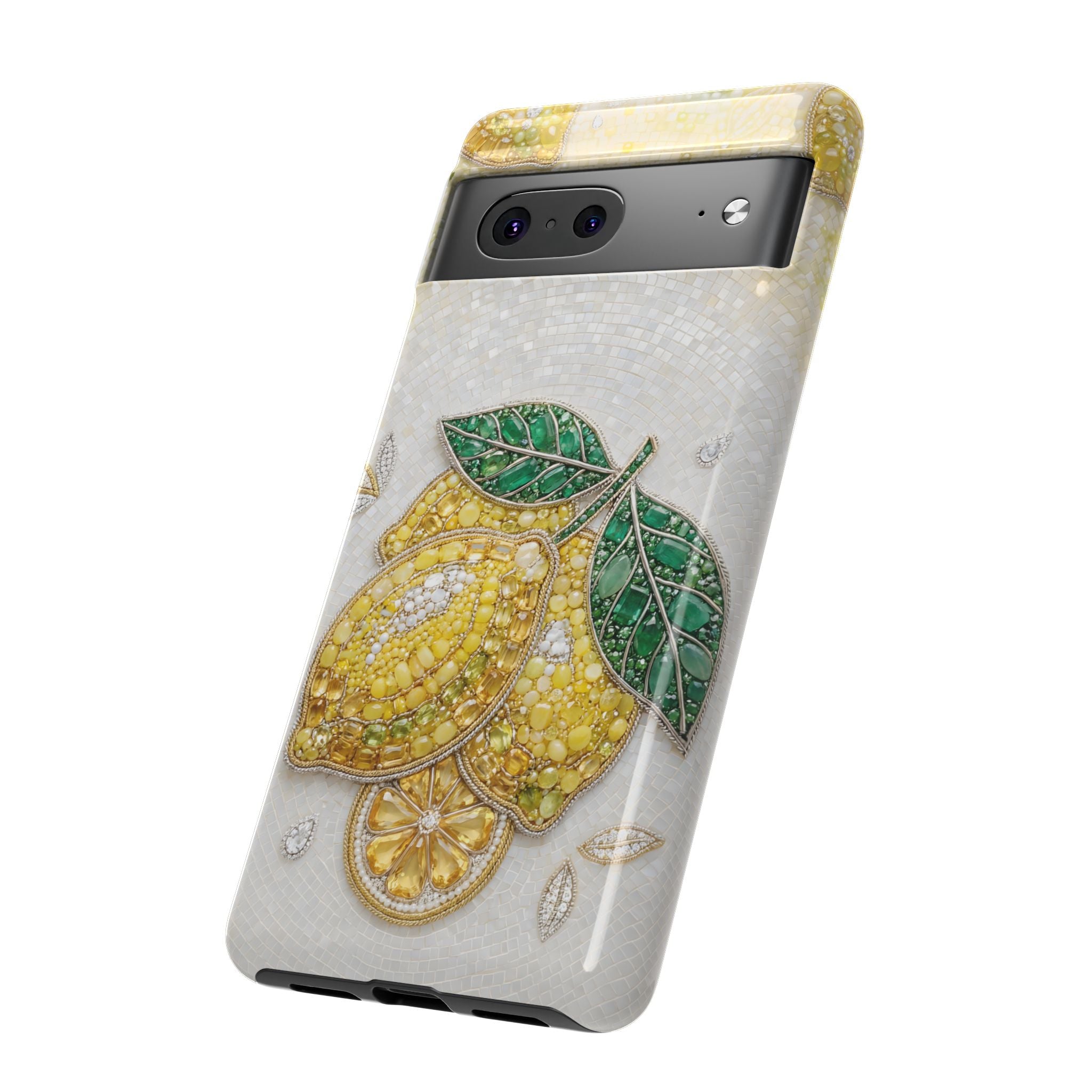 Luxe Lemon Jewel Google Pixel Phone Case