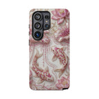 Koi Lotus Tough Case — Pink Floral Fish Samsung Galaxy Phone Cover
