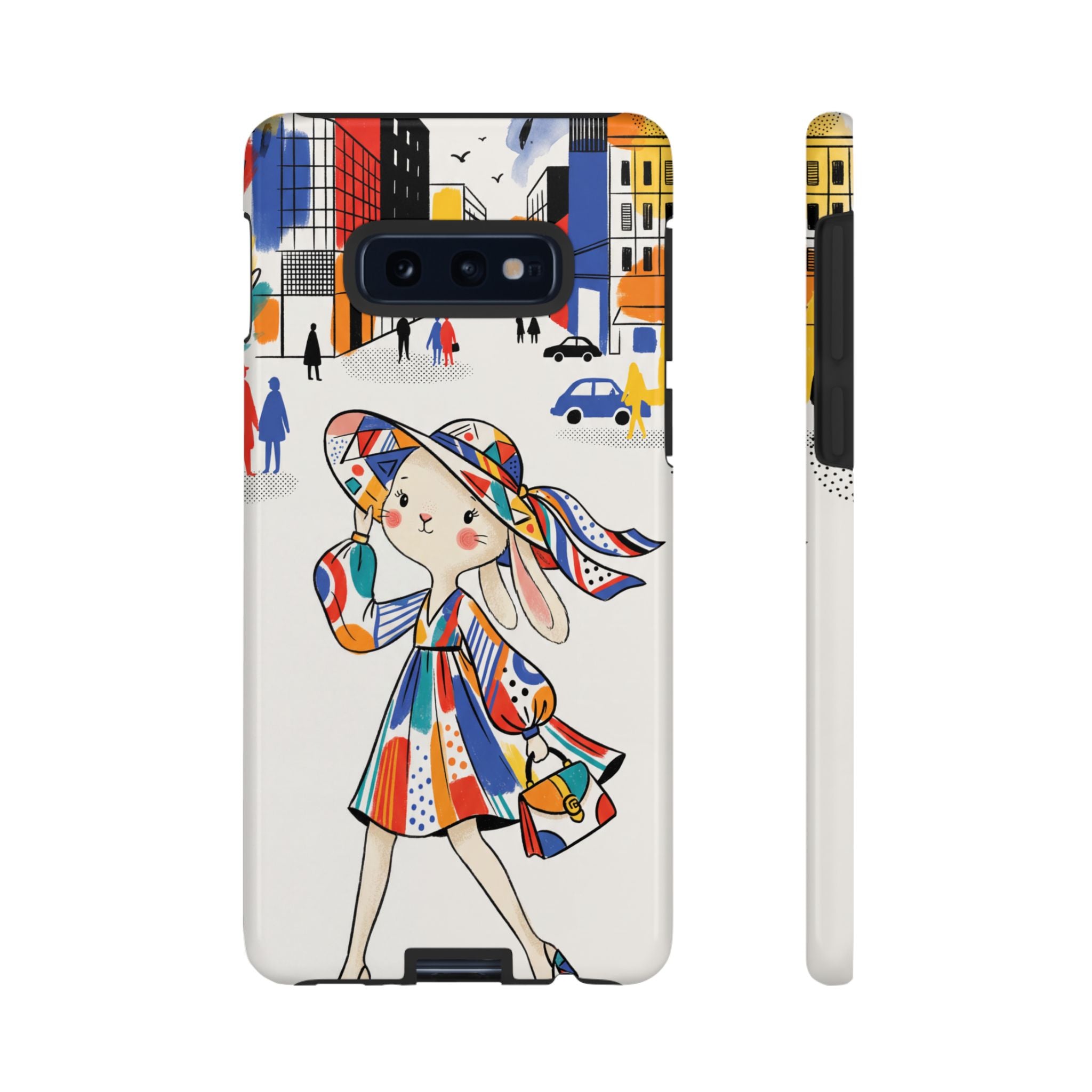 Chic Bunny City Samsung Galaxy Phone Case