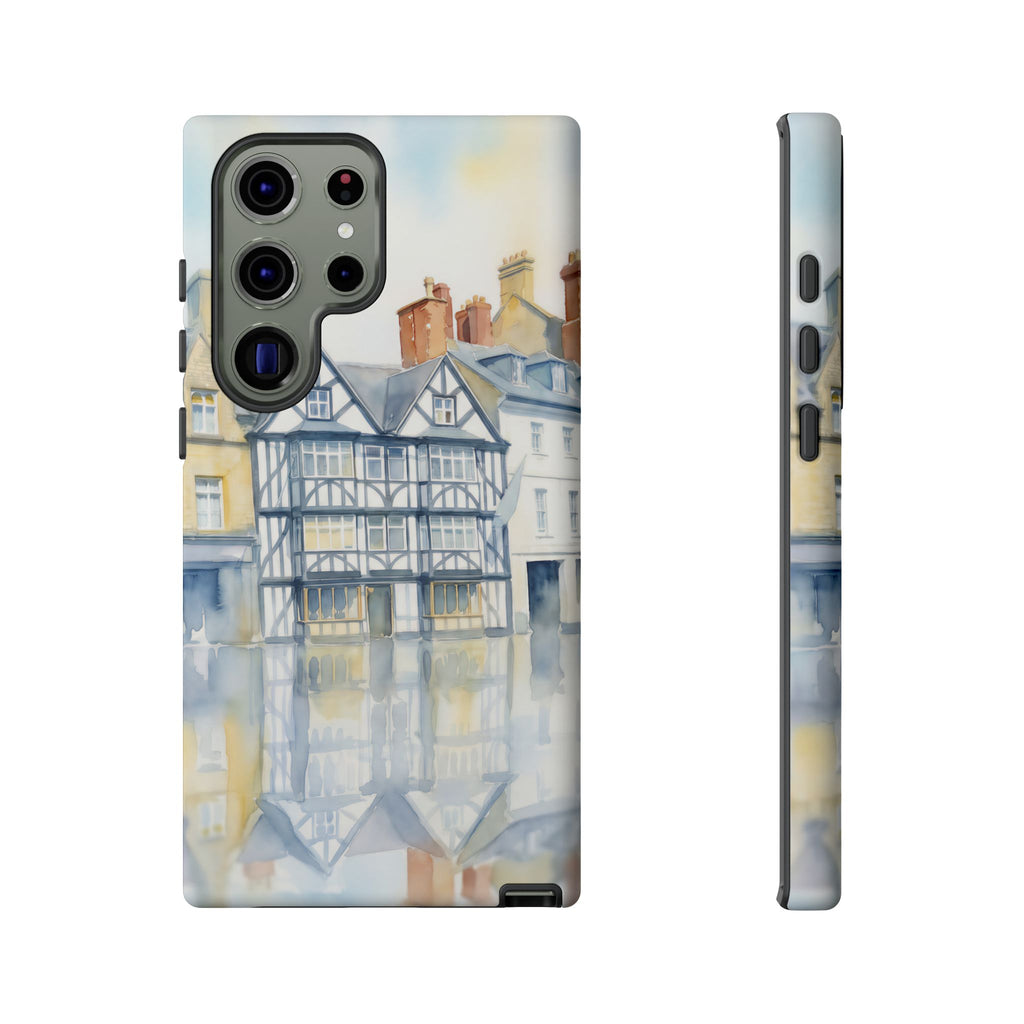 English Tudor Building Aesthetic Samsung Galaxy Phone Case