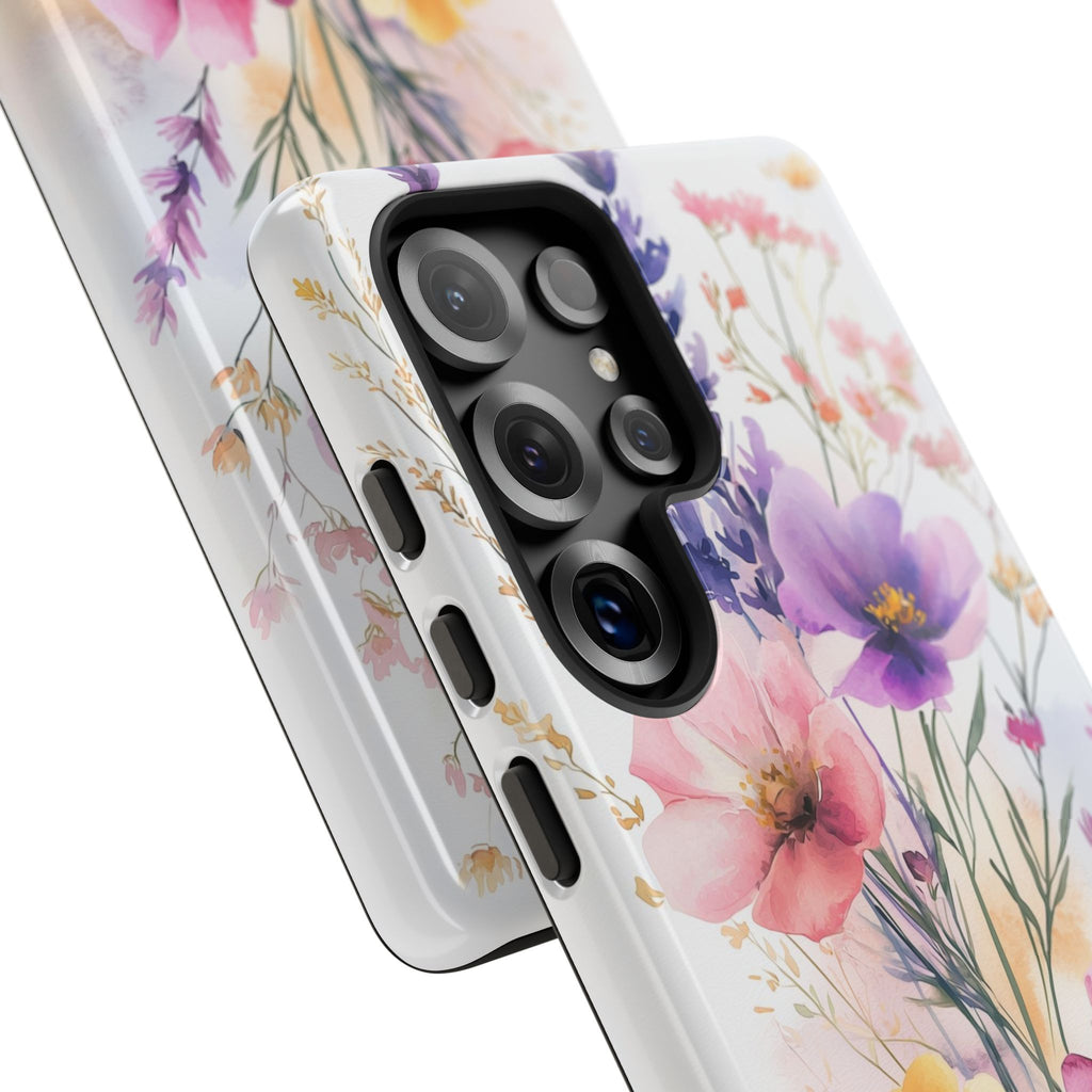 Floral Watercolour Samsung Galaxy Case | Pastel Bouquet