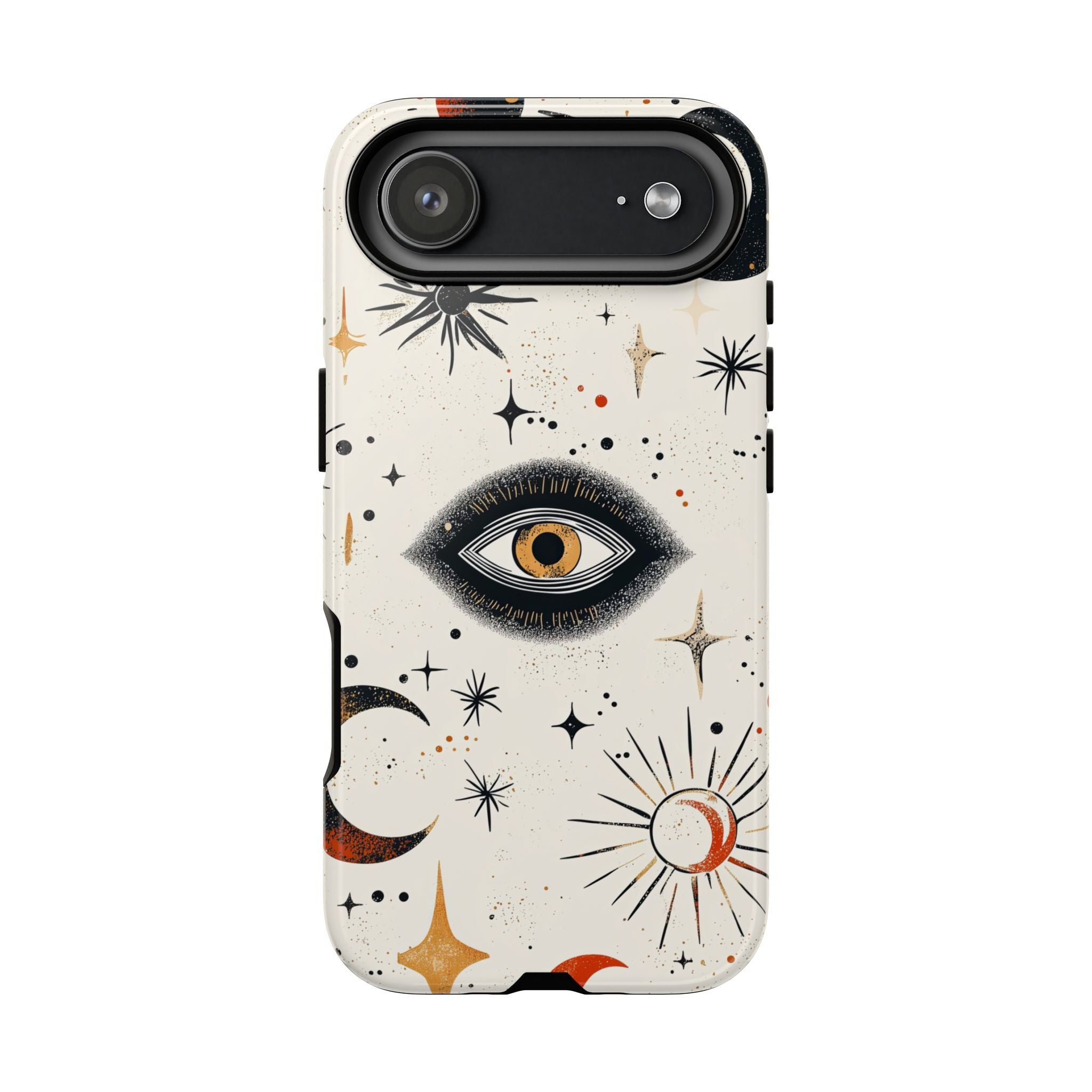 Mystic Eye iPhone Case | Celestial Moon & Star