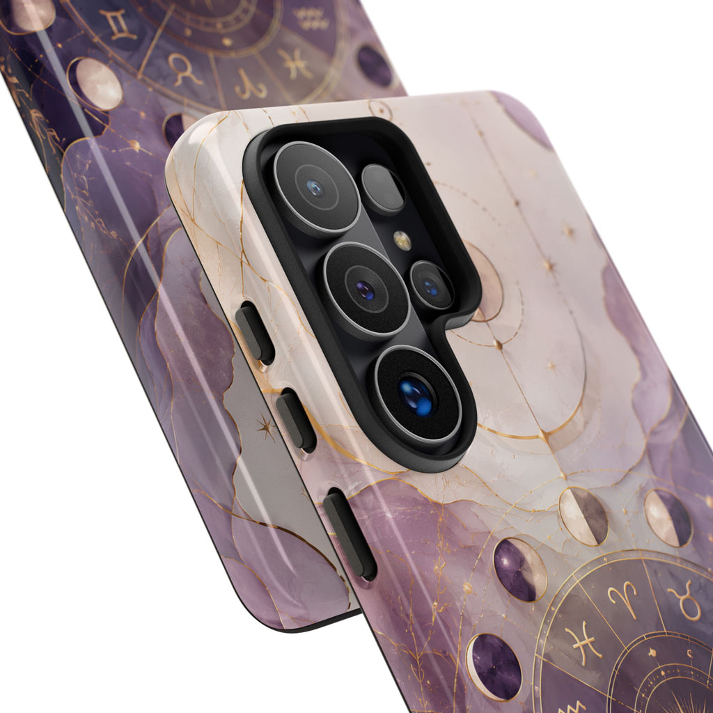 Celestial Zodiac Samsung Galaxy Phone Case | Moon Phase Astrology Phone Case
