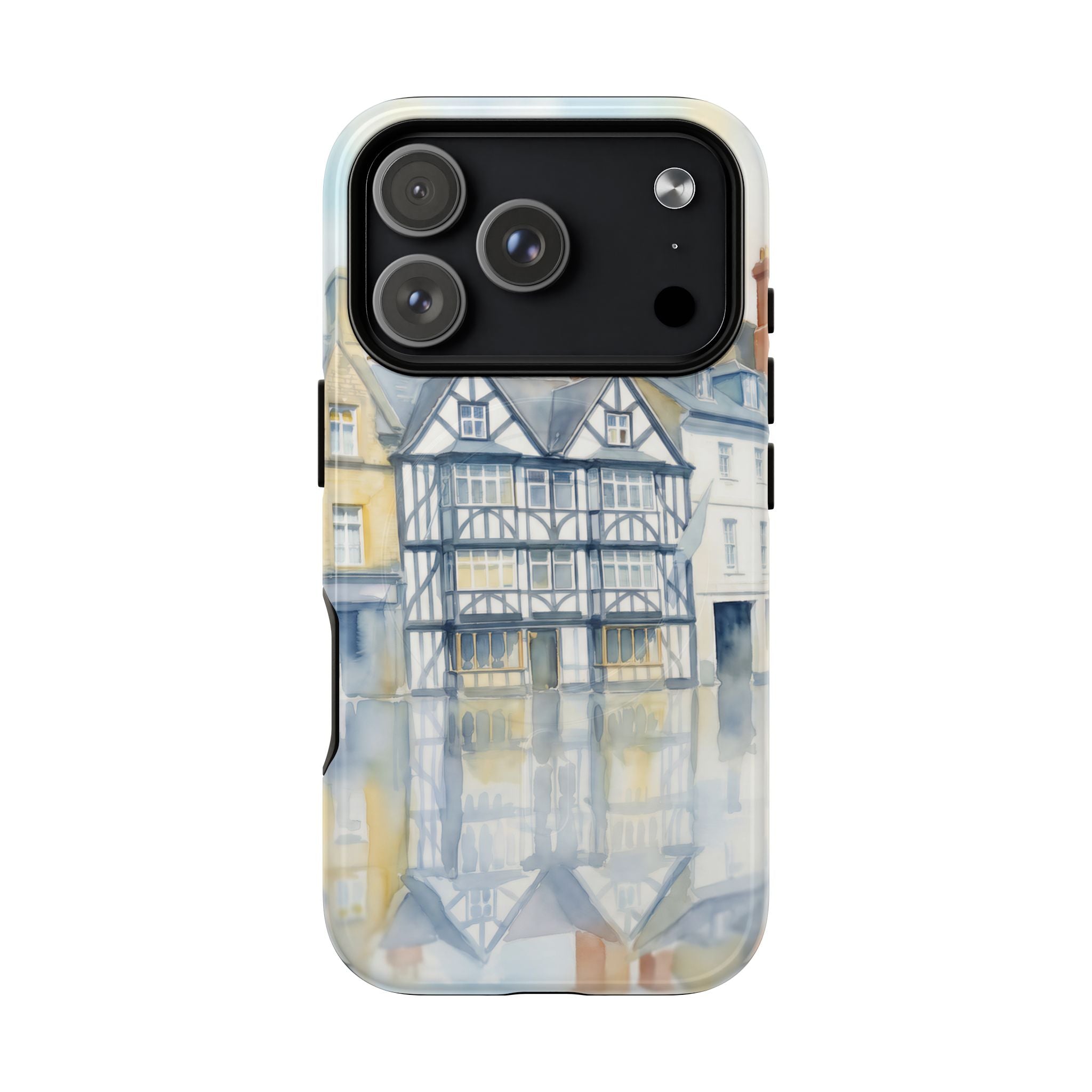 English Tudor Building Aesthetic MagSafe iPhone Case