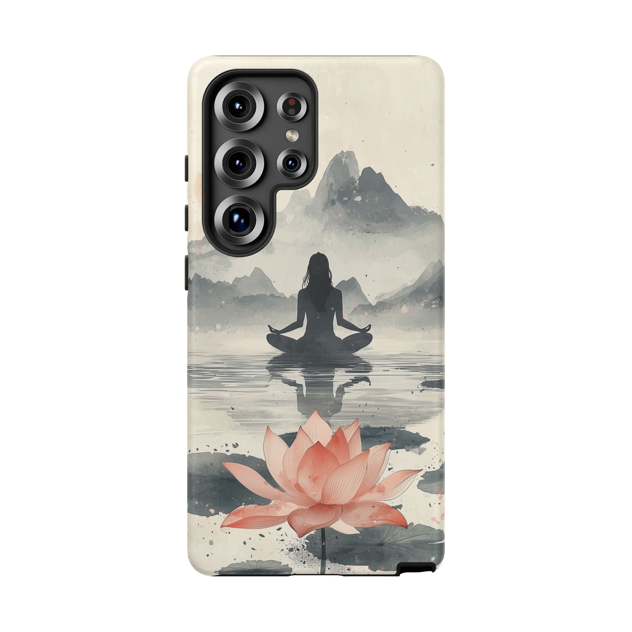Zen Yoga Meditation Lotus Samsung Galaxy Phone Case