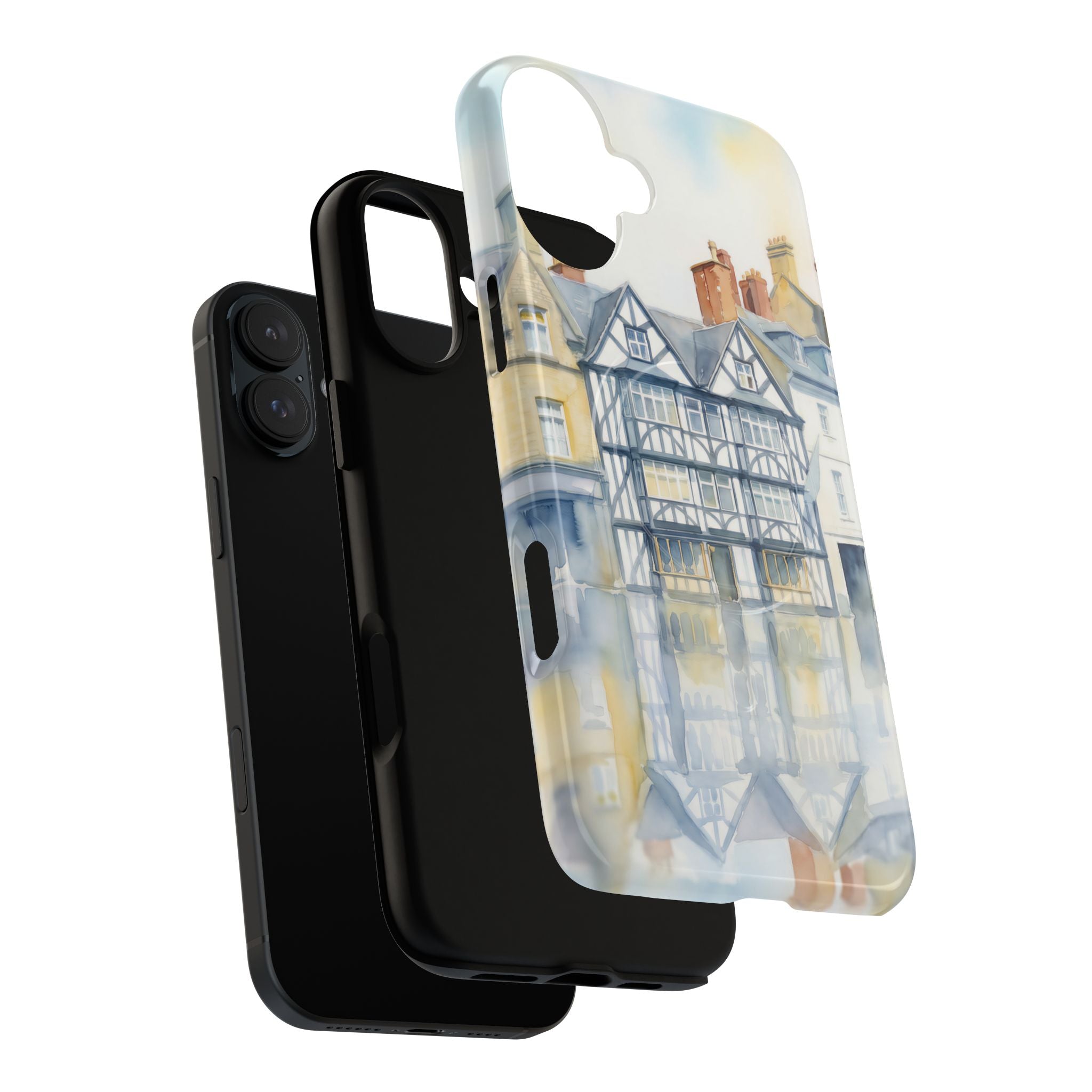 English Tudor Building Aesthetic MagSafe iPhone Case