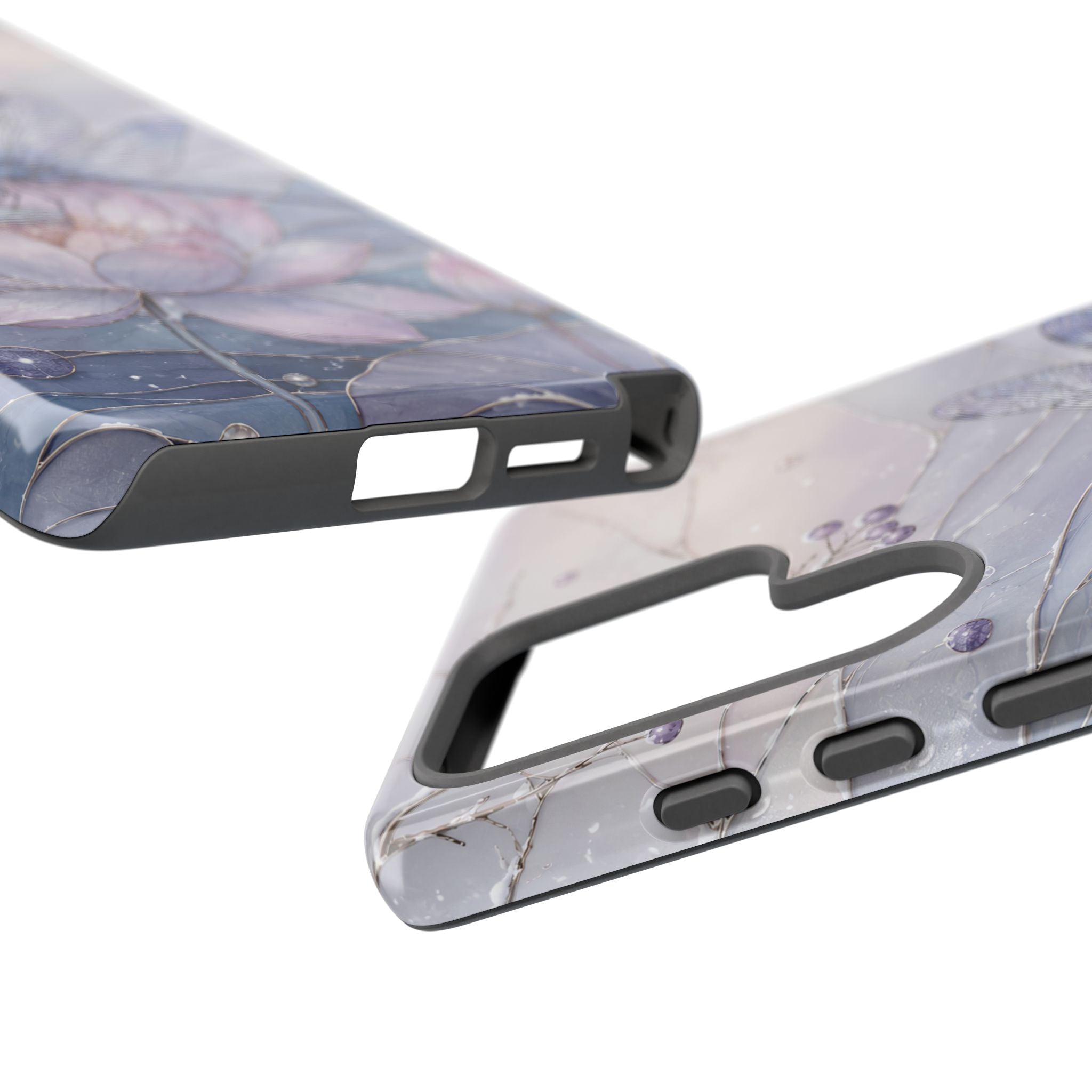 Lotus Dragonfly Samsung Galaxy Phone Case | Water Lily Phone Case
