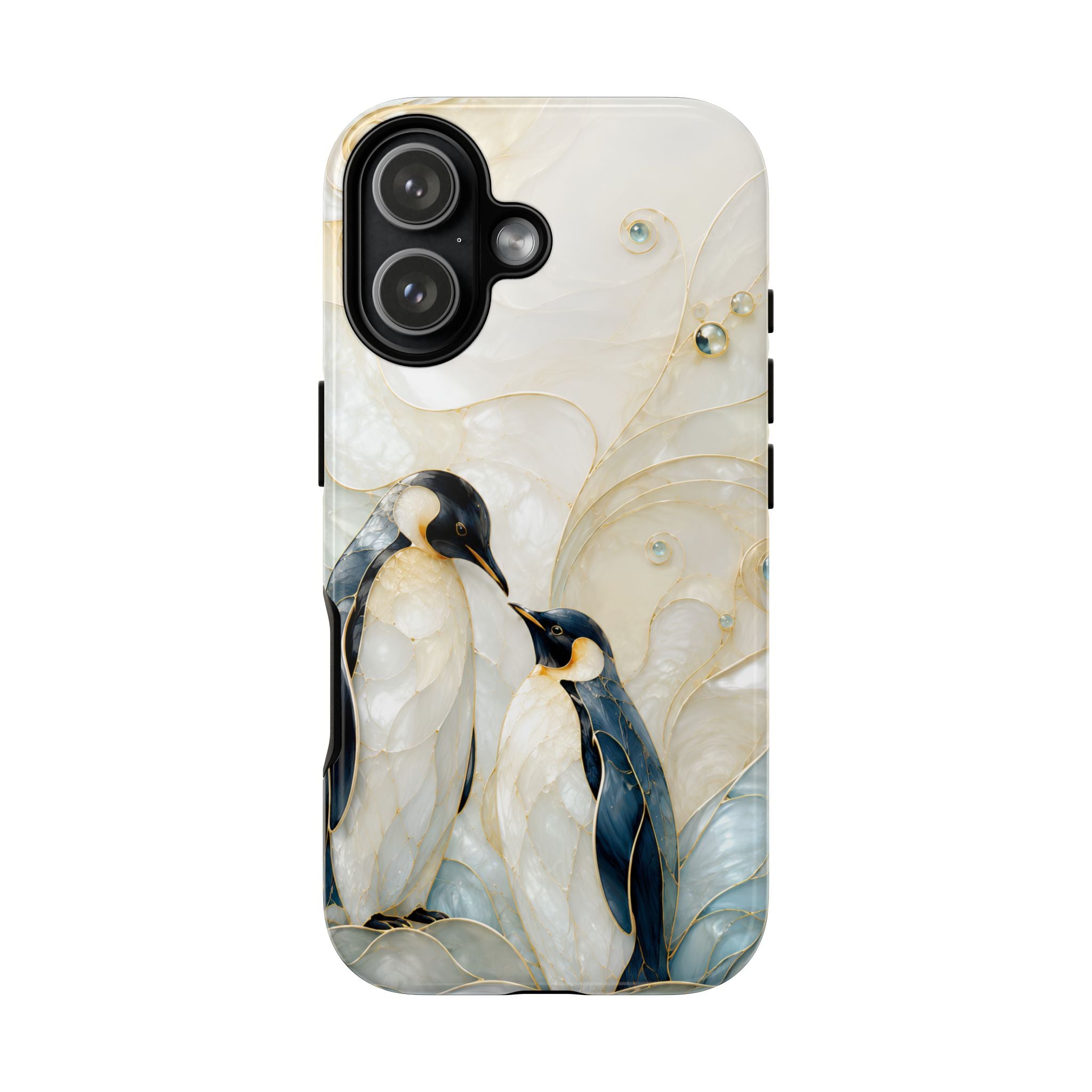 Penguin iPhone Case | Cute Penguin Couple Phone Case