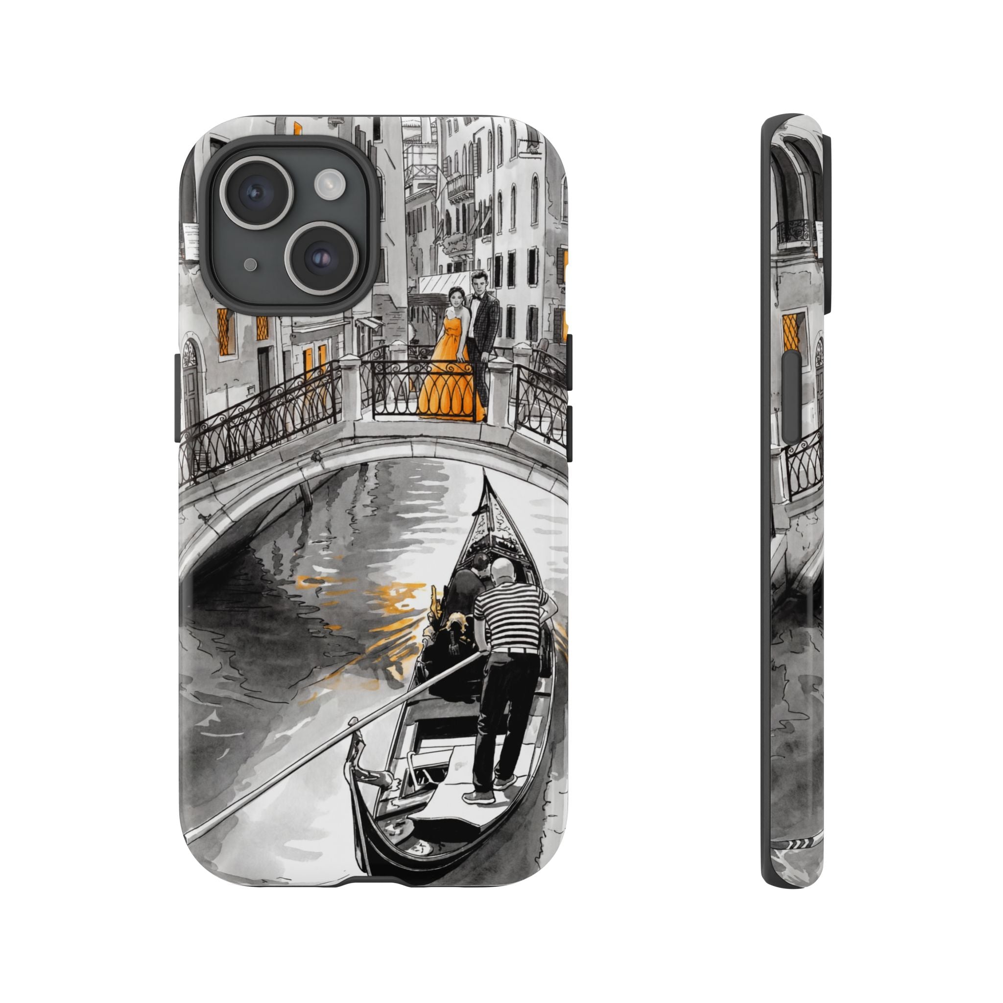 Venice Gondola iPhone Case | Romantic Canal Scene Protective Case