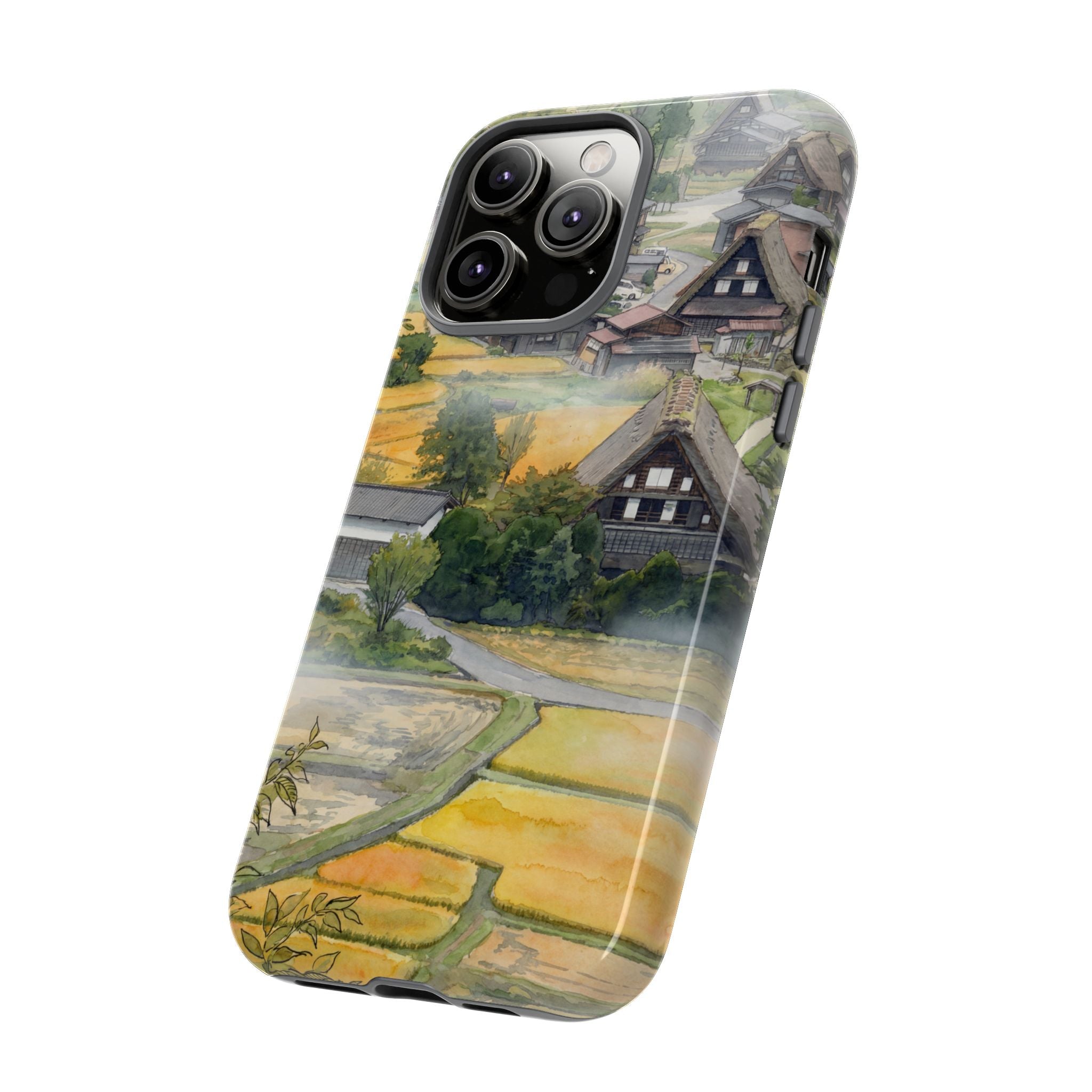 Shirakawa Whisper | Japan Watercolour iPhone Case