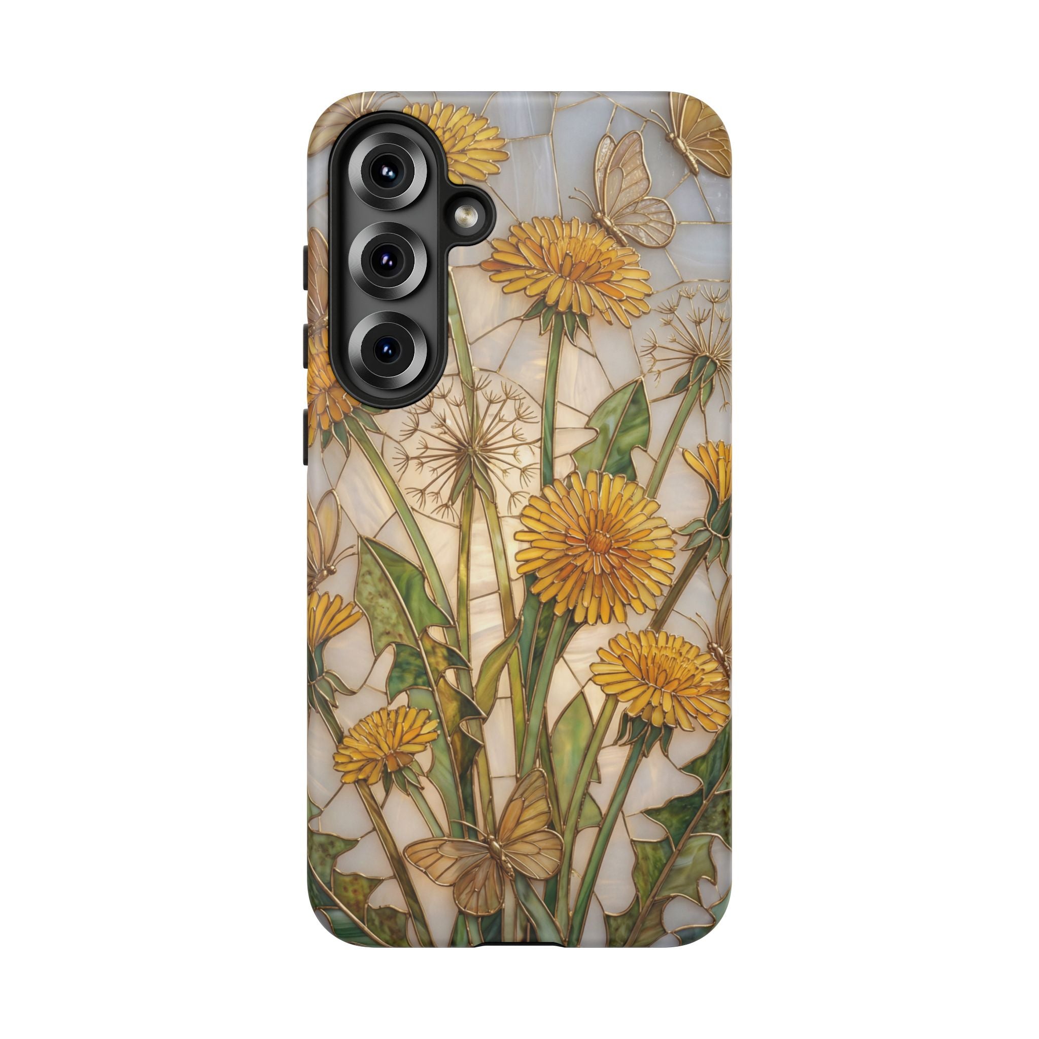Dandelion Bouquet Tough Samsung Galaxy Case — Floral Botanical Protective Cover