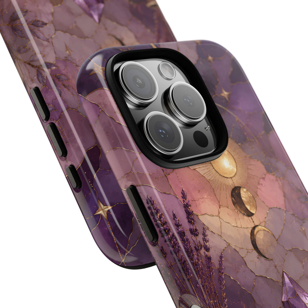 Crystal Moon iPhase Phone Case | Witchy Floral iPhone Case