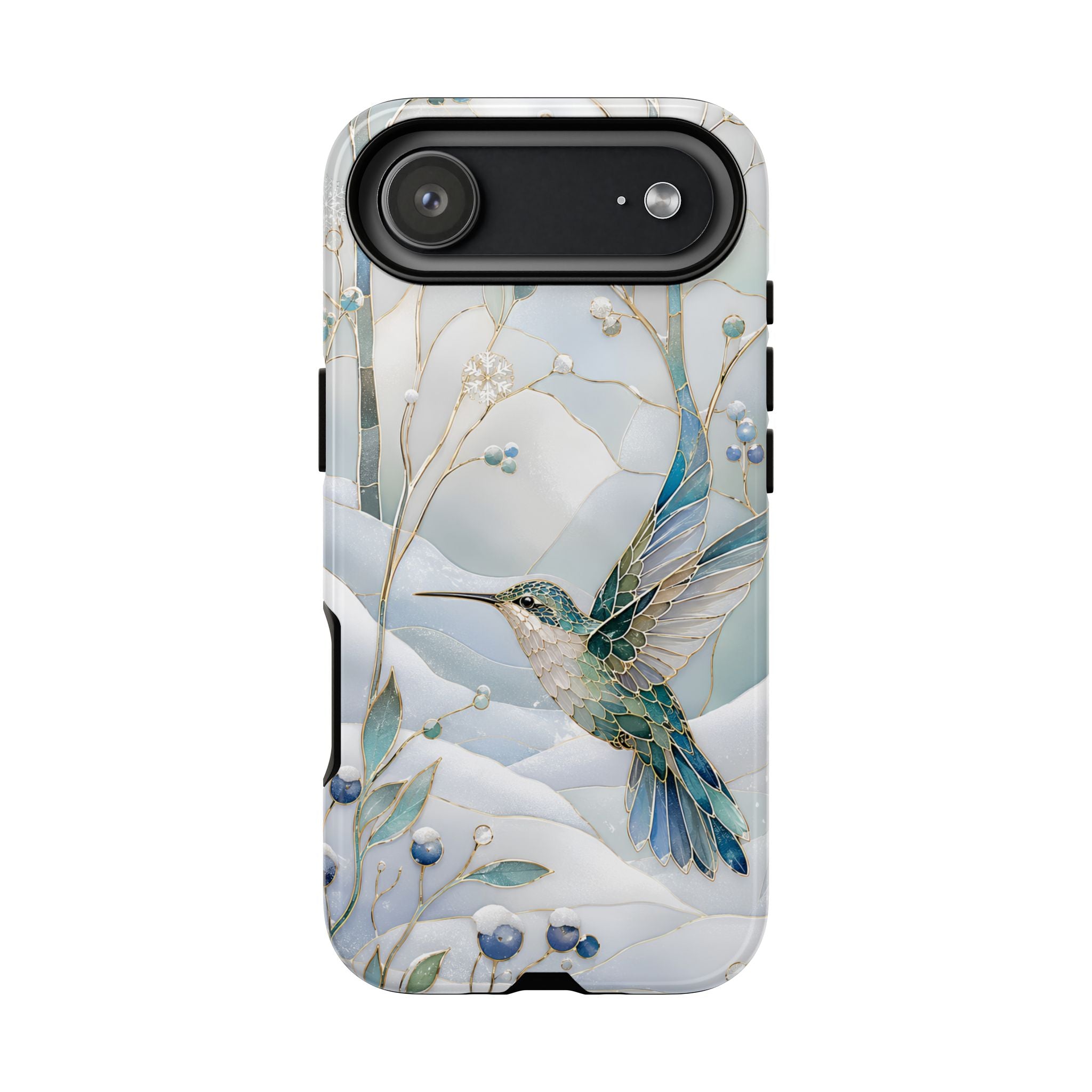 Hummingbird iPhone Case | Winter Bird iPhone Case