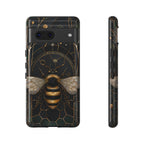 Golden Bee Google Pixel Phone Case | Vintage Bee Art Cover
