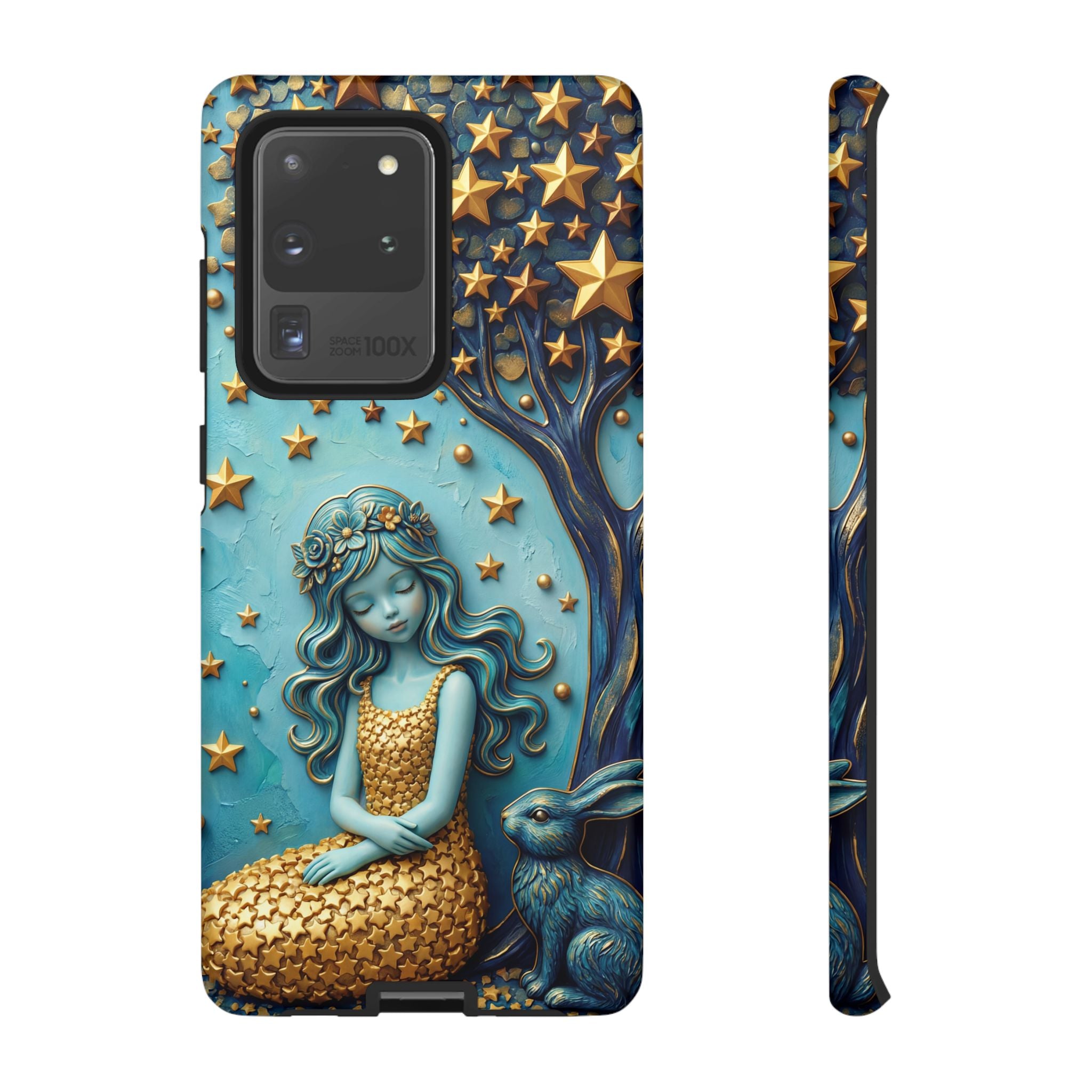 Dreamy Maiden & Star Tree Samsung Galaxy Phone Case
