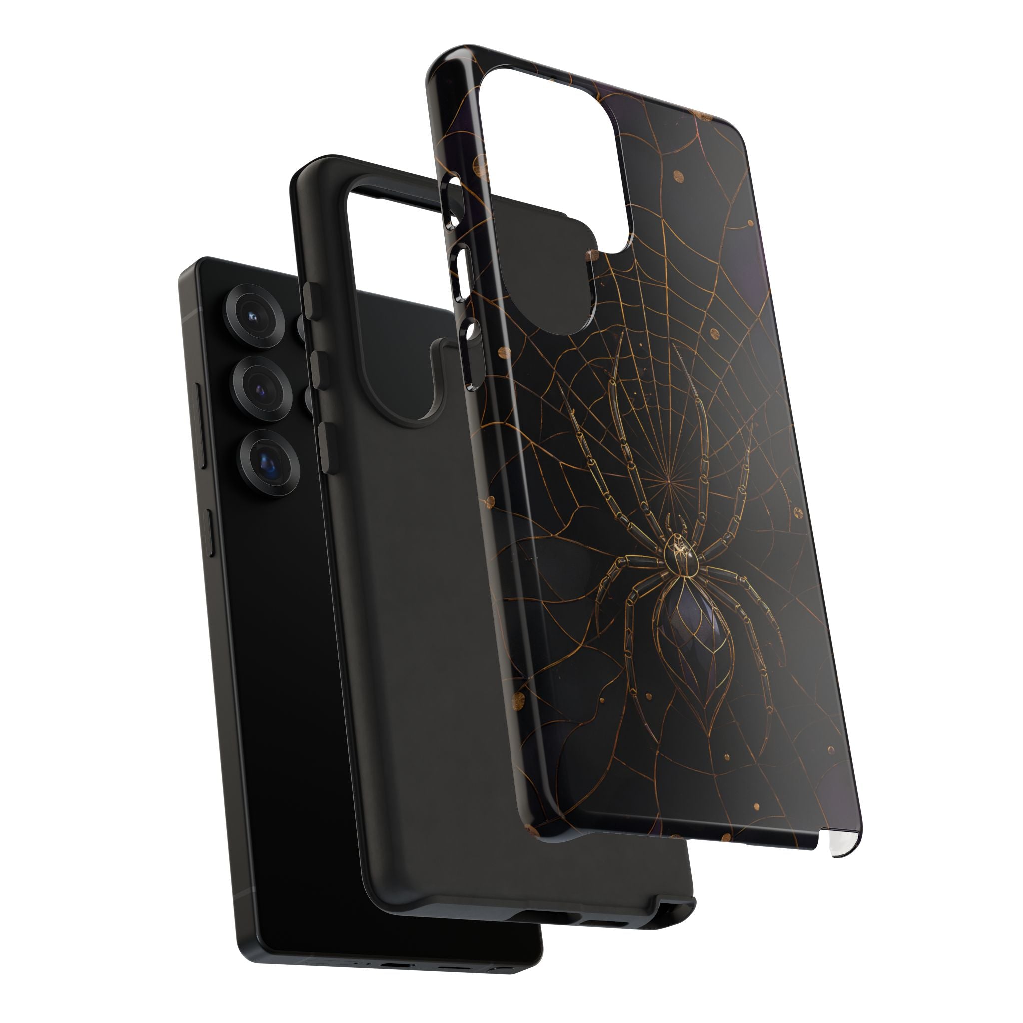 Spider Web Samsung Galaxy Phone Case | Gothic Spider Art Cover