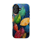 Colourful Autumn Leaves iPhone Case