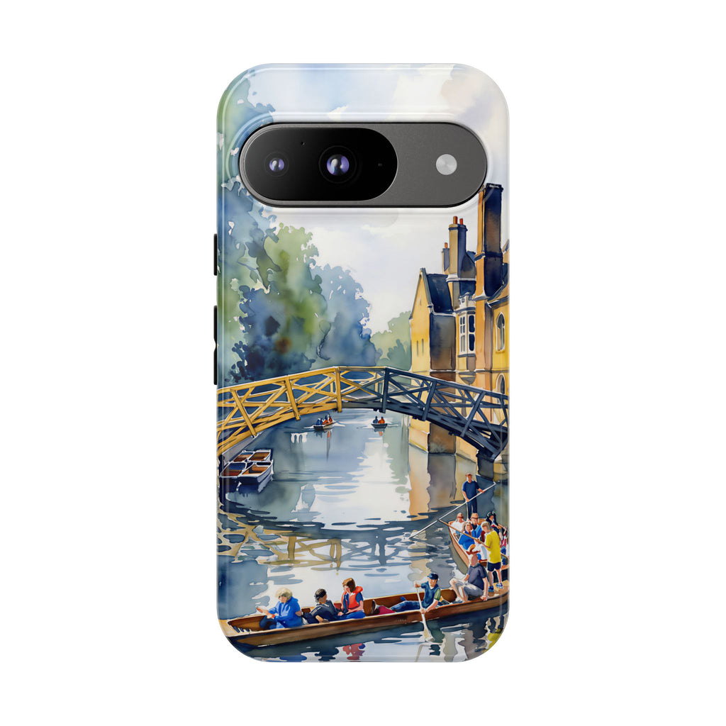 British Heritage Google Pixel Phone Case | Cambridge Mathematical Bridge