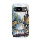 British Heritage Google Pixel Phone Case | Cambridge Mathematical Bridge