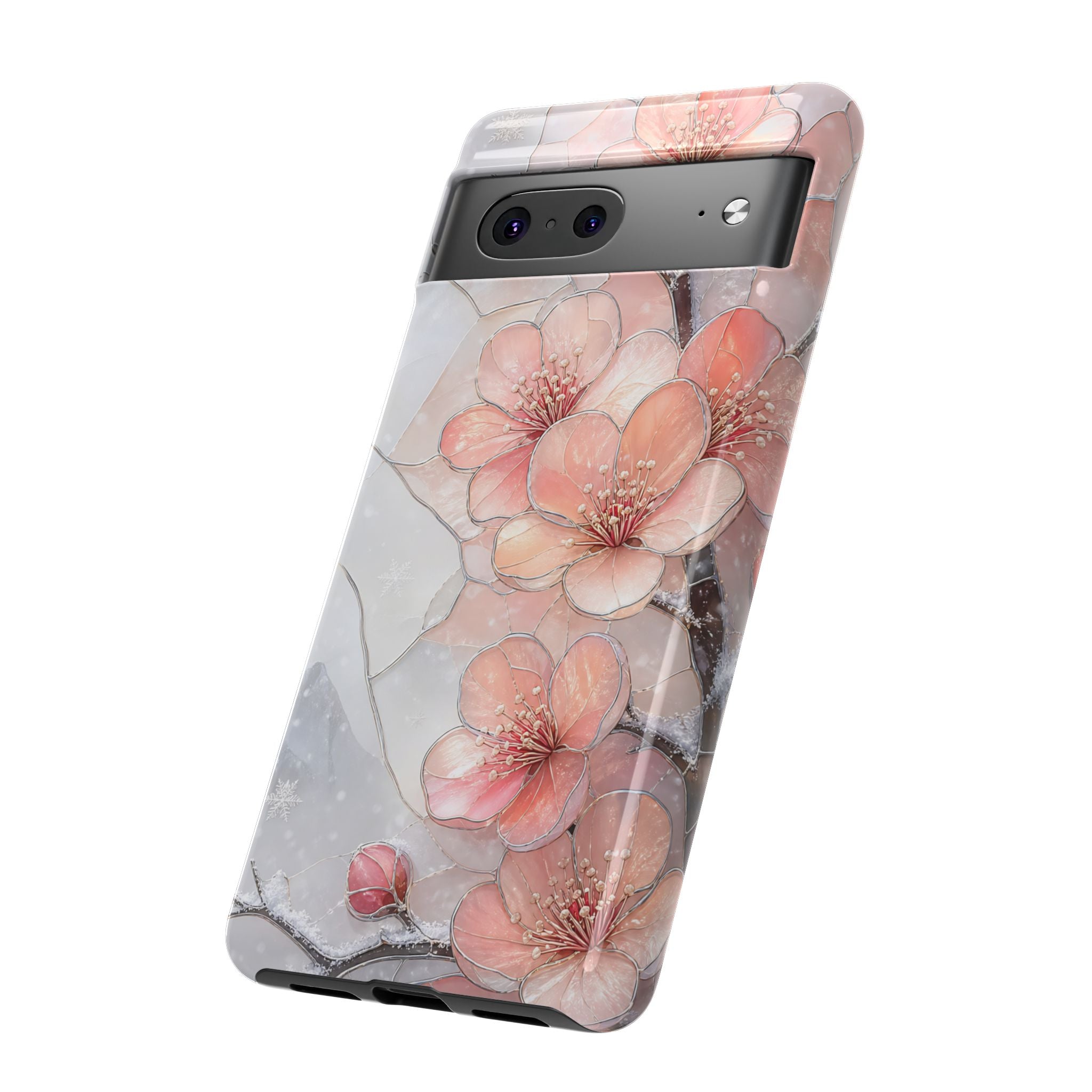 Cherry Blossom Google Pixel Phone Case | Pink Floral Phone Case