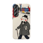 Detective in London Samsung Galaxy Phone Case