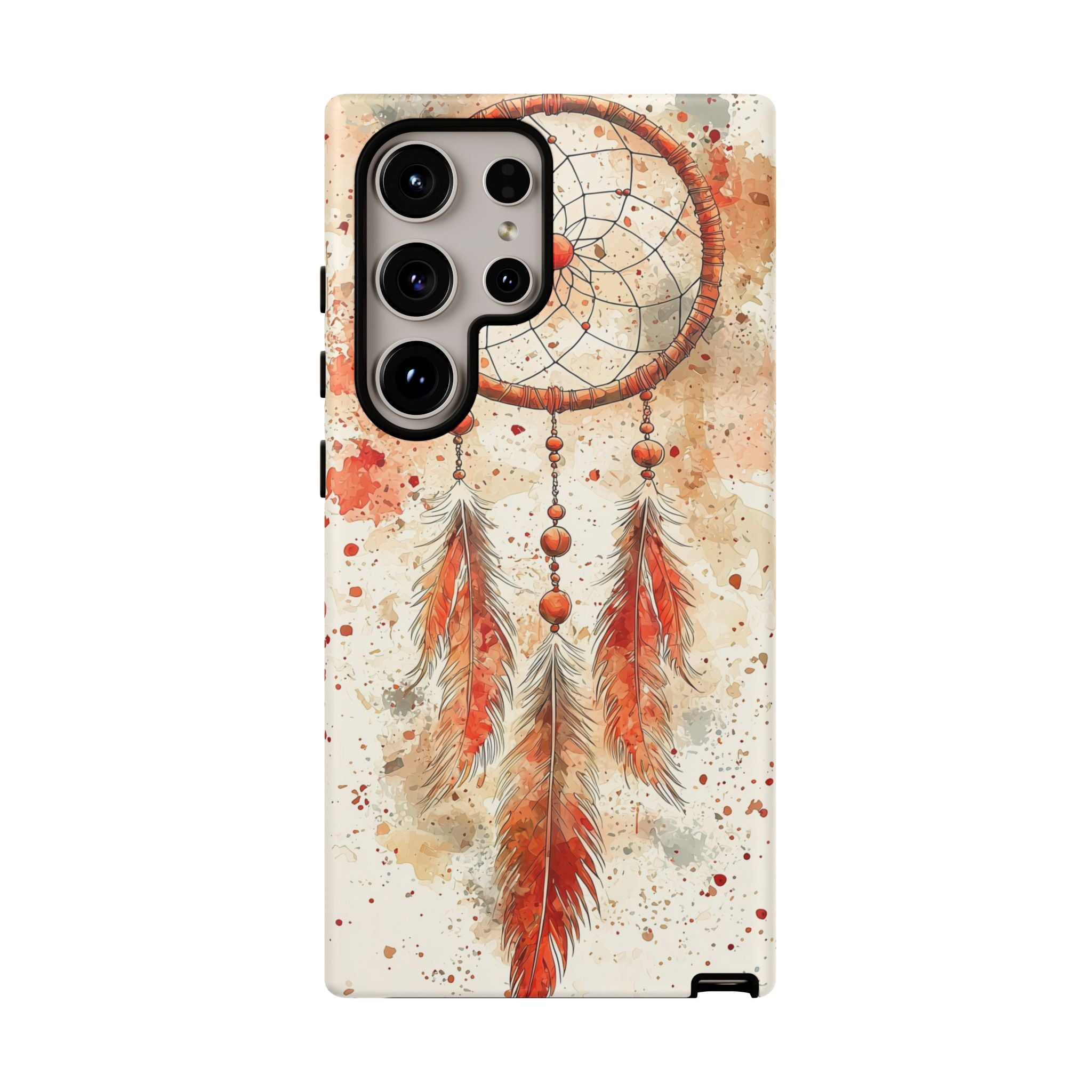 Dreamcatcher Tough Samsung Galaxy Case | Watercolour Feather
