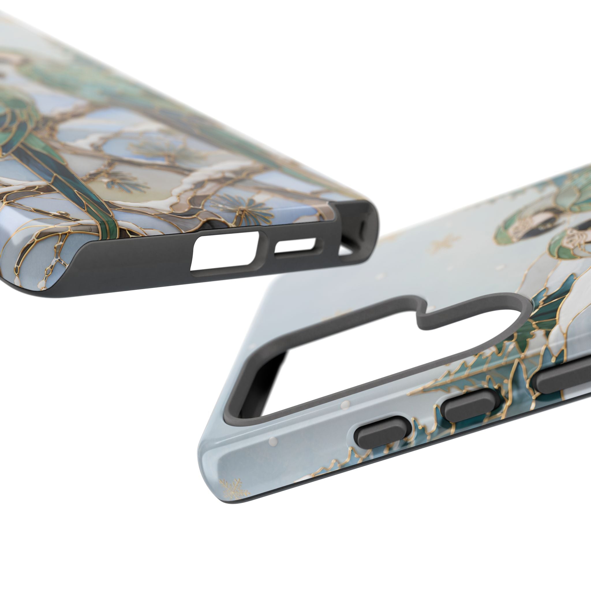 Parrot Phone Samsung Galaxy Case | Winter Bird Phone Case