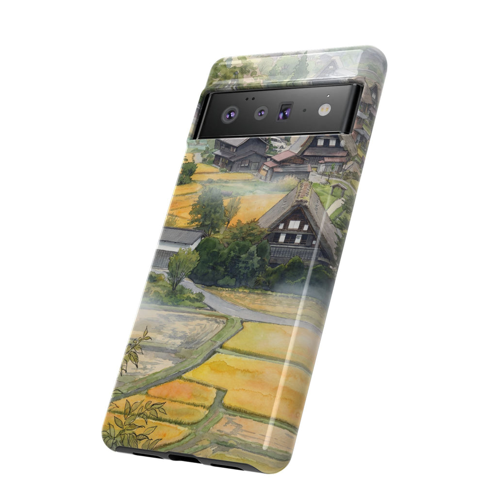 Shirakawa Whisper | Japan Watercolour  Google Pixel Phone Case