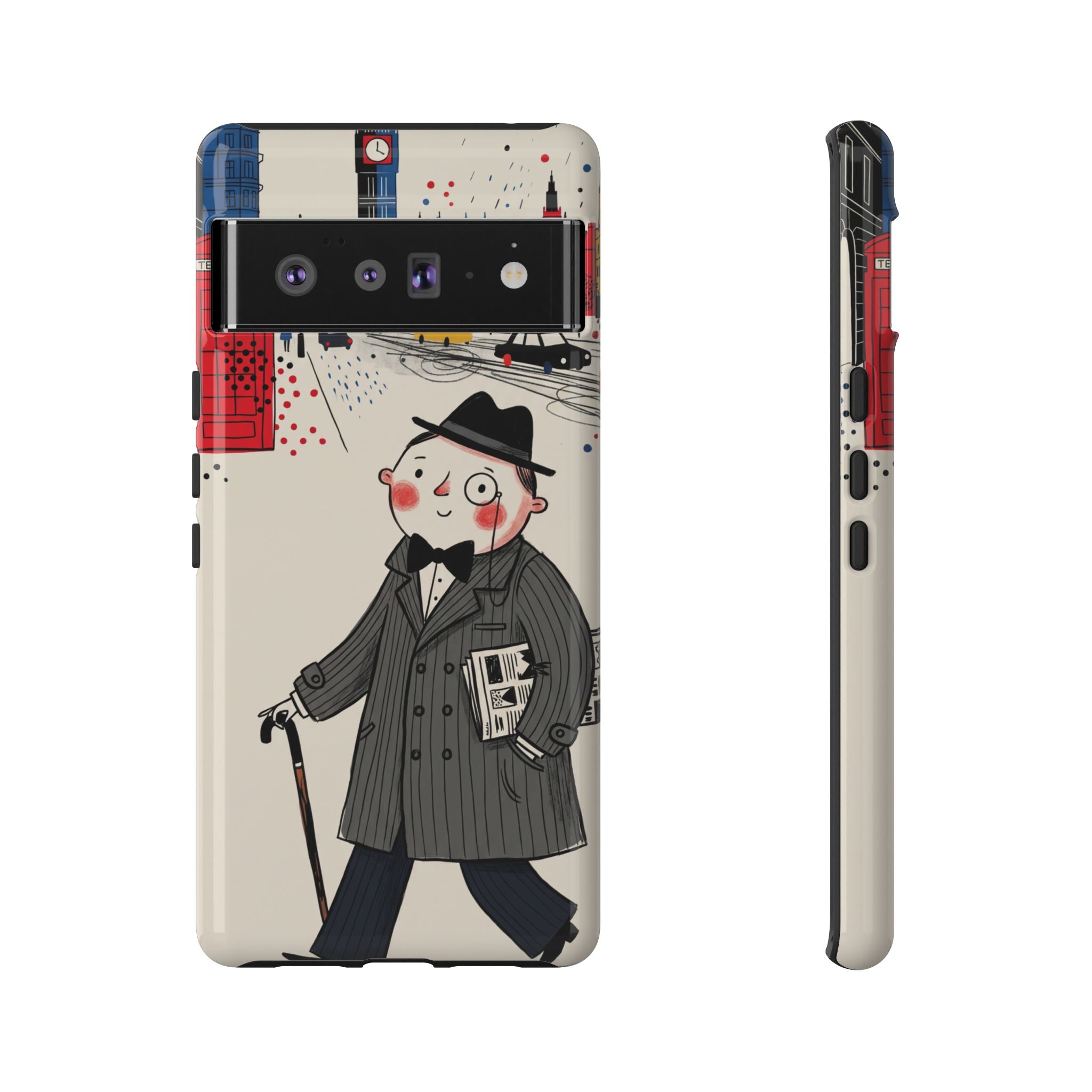 Detective in London Google Pixel Phone Case