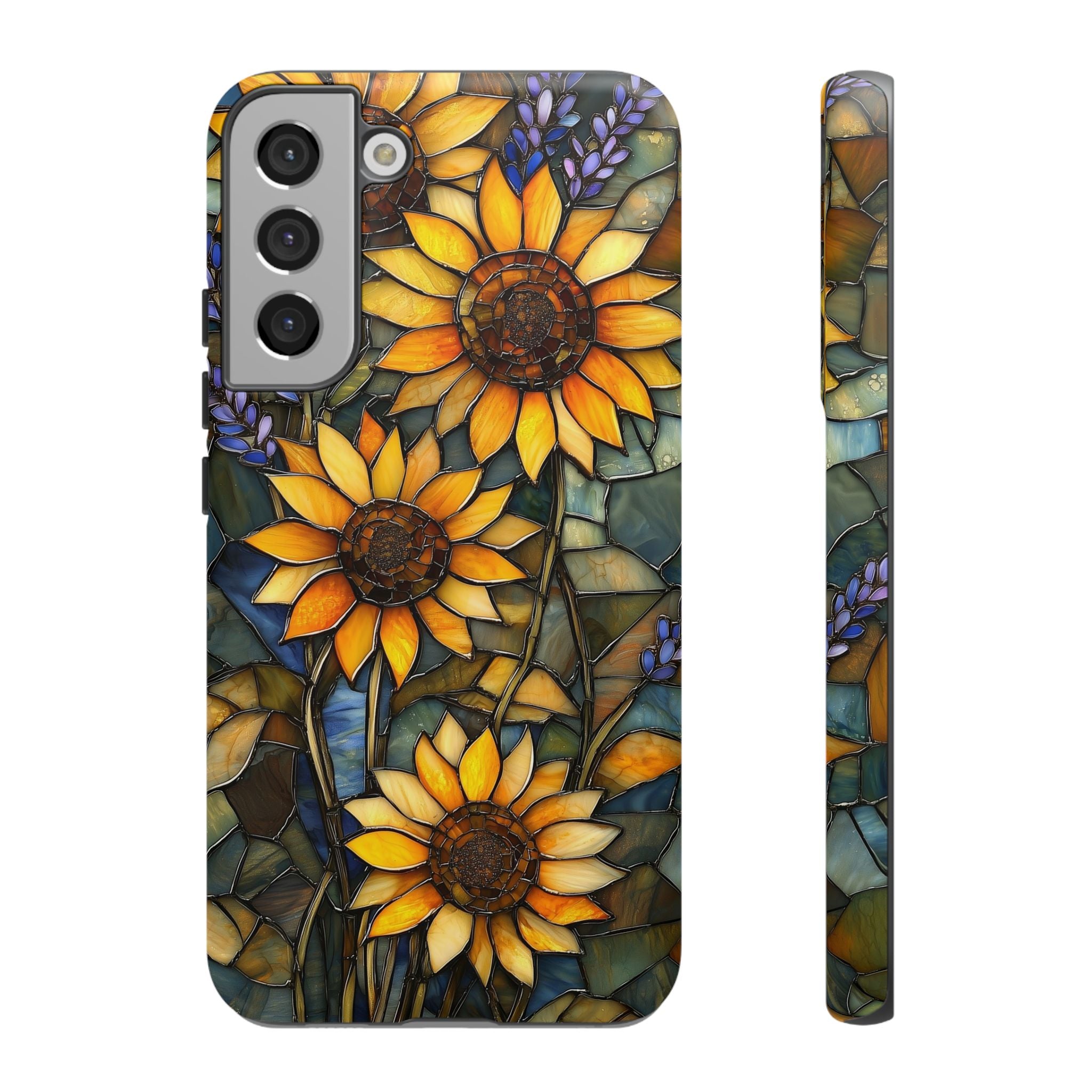 Sunflower Stained Glass Samsung Galaxy Case