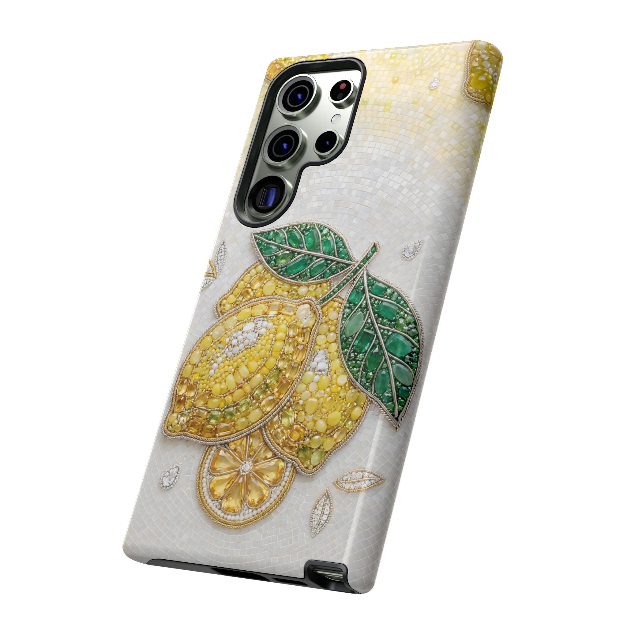 Luxe Lemon Jewel Samsung Galaxy Phone Case