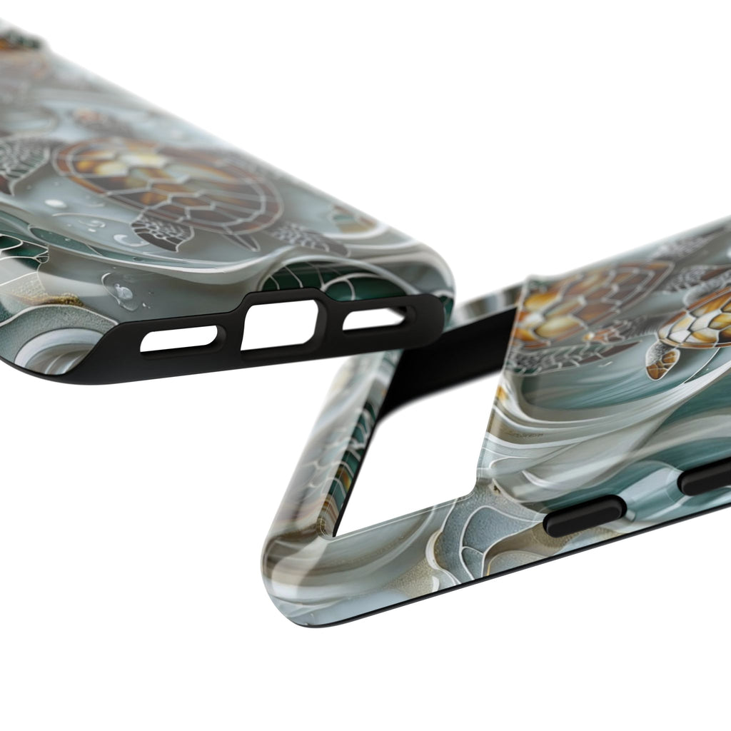 Sea Turtle Google Pixel Case — Ocean Waves Protective Phone Cover