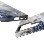 Asian Zodiac Pig Samsung Galaxy Phone Case | Blue & White Porcelain Slim Protective Shockproof Case| Year of the Pig Gift