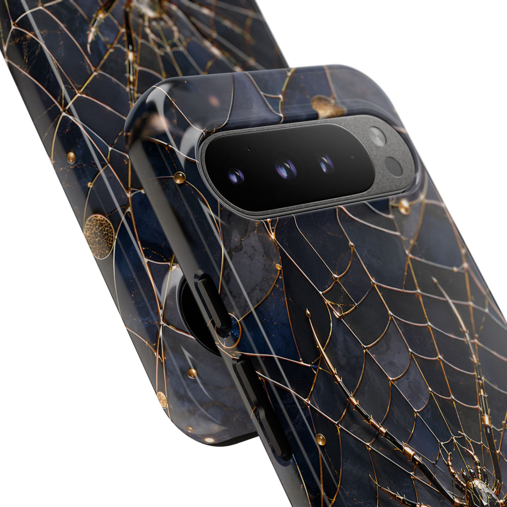 Gothic Spiderweb Google Pixel Phone Case | Dark Academia Cover