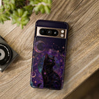 Black Cat Astrology Samsung Galaxy Phone Case | Zodiac Galaxy Phone Case