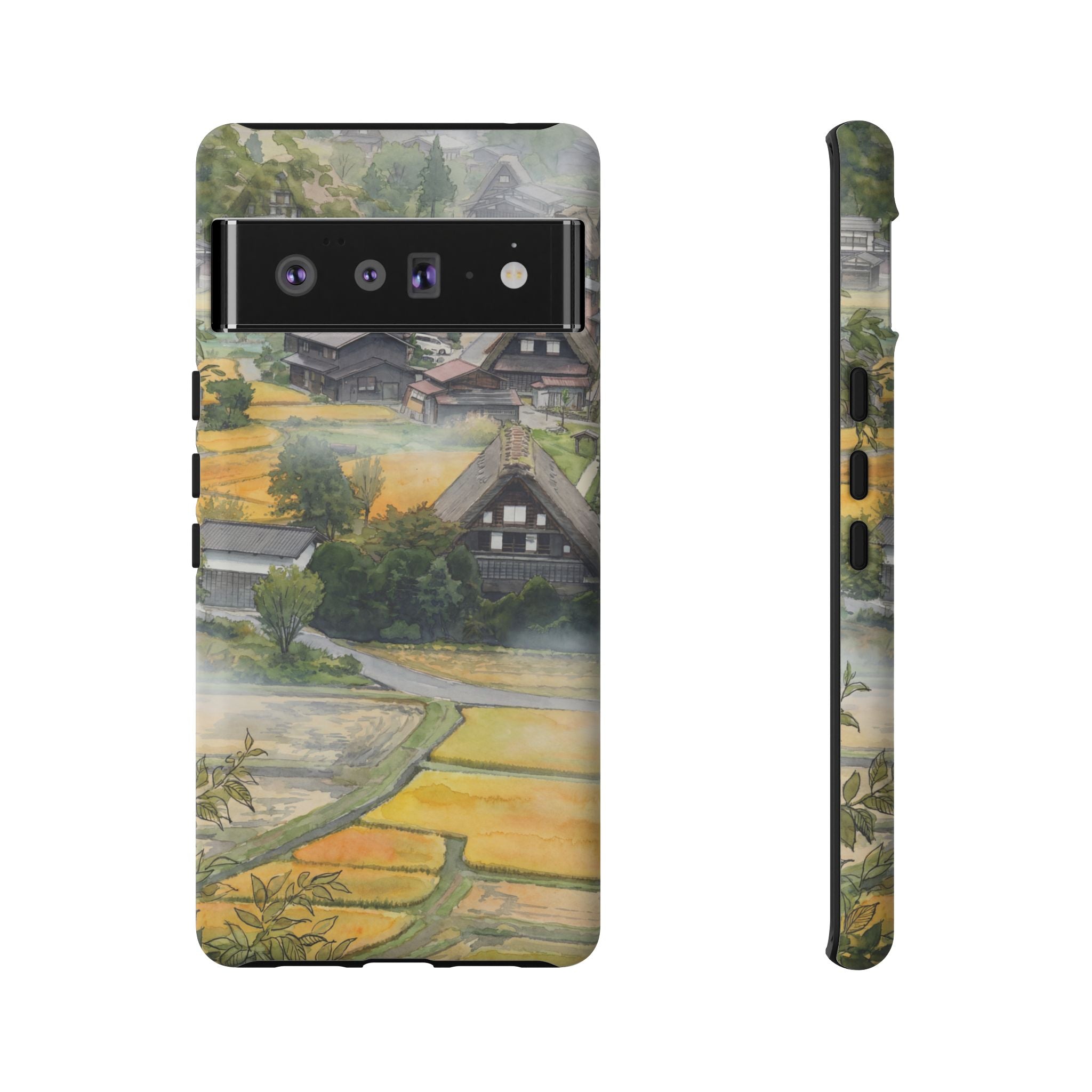 Shirakawa Whisper | Japan Watercolour  Google Pixel Phone Case