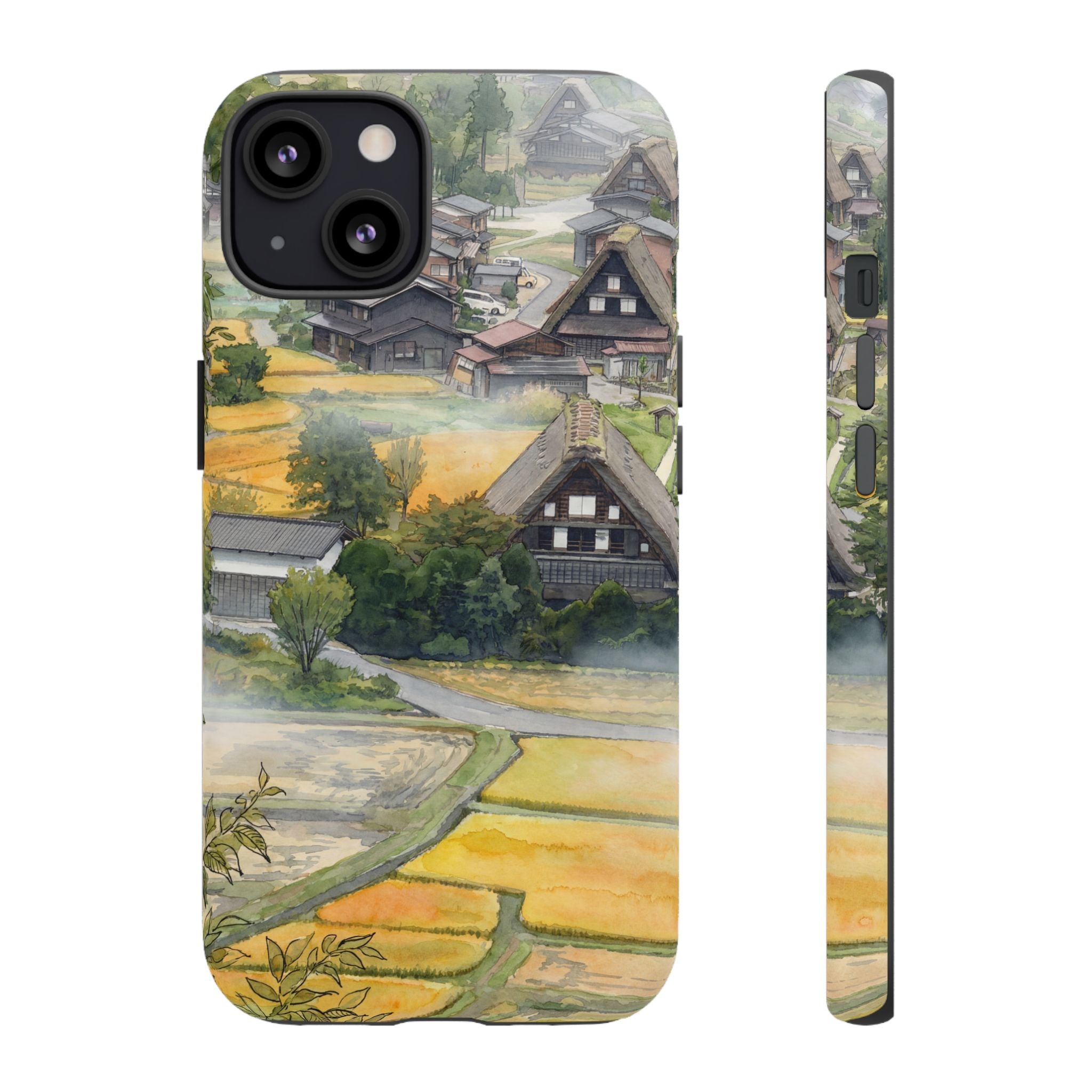 Shirakawa Whisper | Japan Watercolour iPhone Case