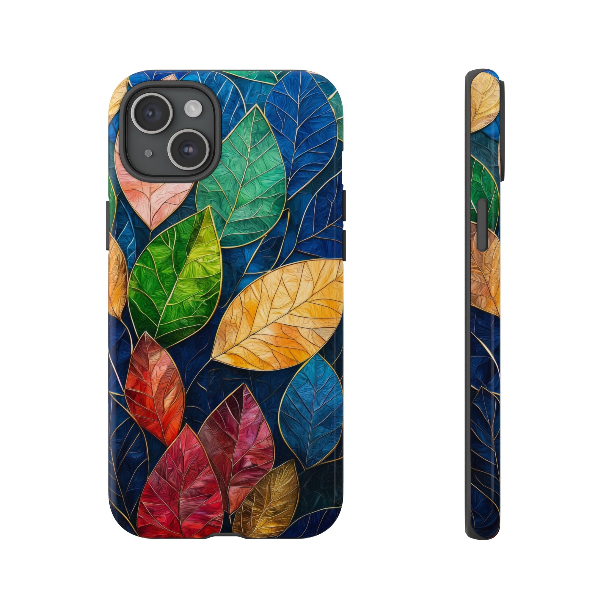 Colourful Autumn Leaves iPhone Case