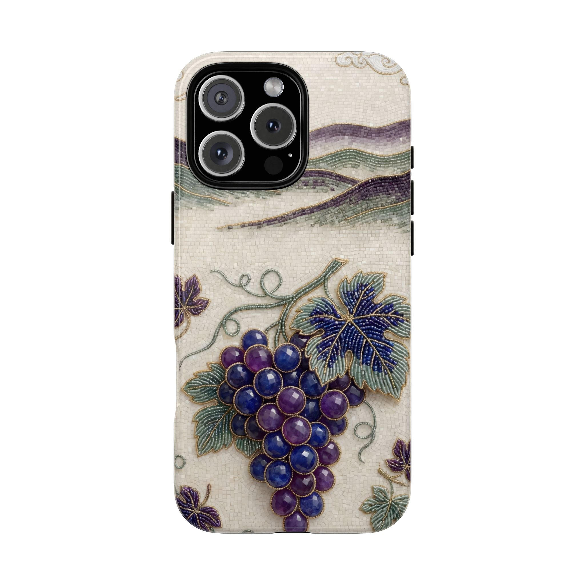 Vintage Grape iPhone Case – Botanical Vineyard Art Phone Cover