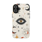 Mystic Eye iPhone Case | Celestial Moon & Star