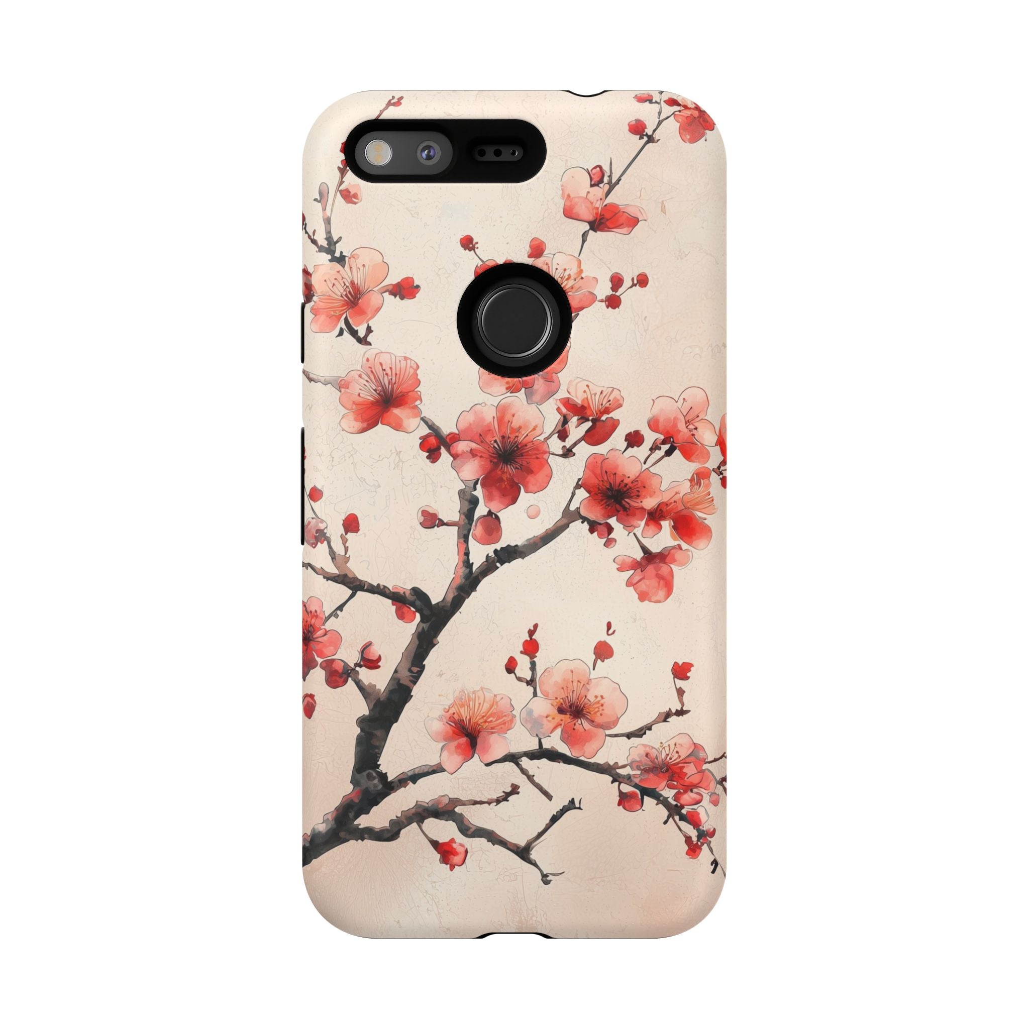 Cherry Blossom Google Pixel Phone Case | Pink Blossom Branch Design