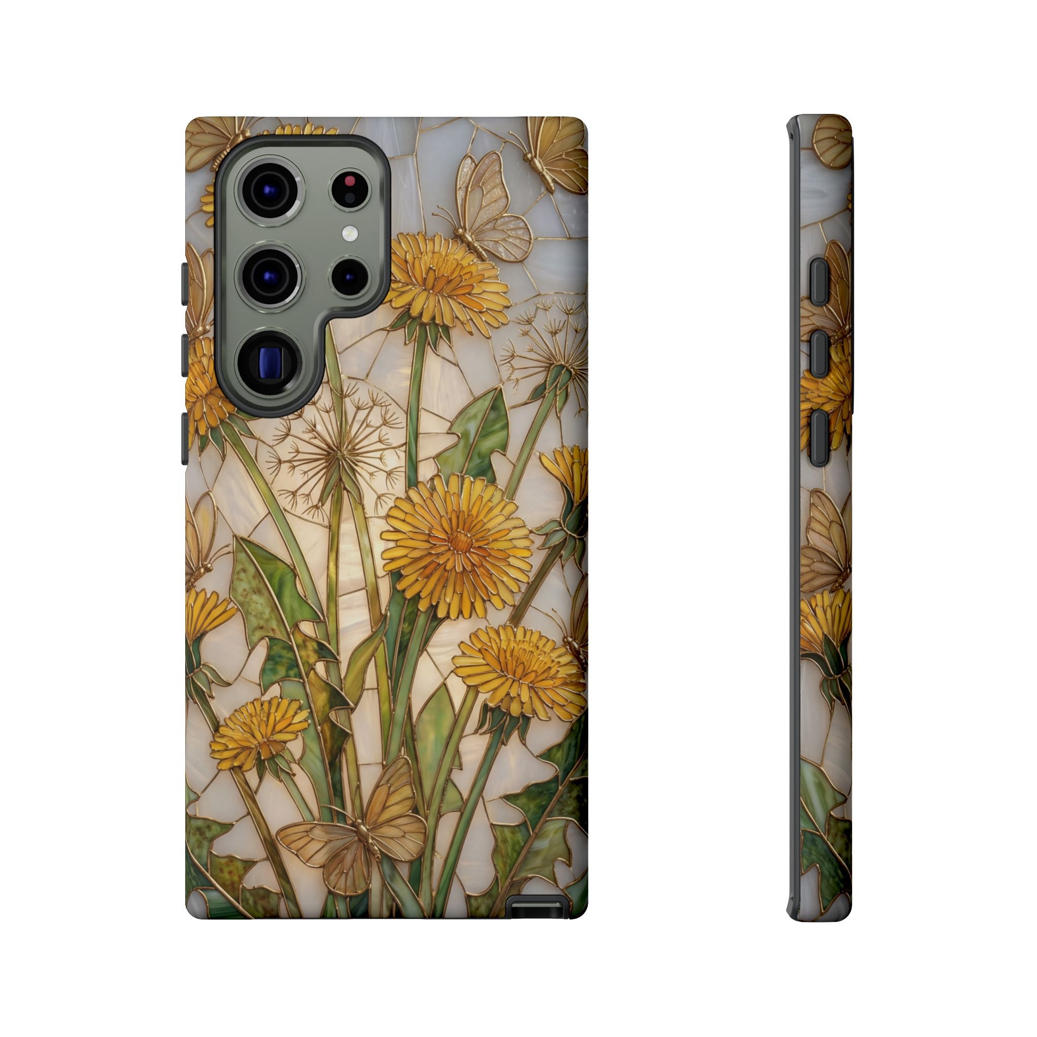 Dandelion Bouquet Tough Samsung Galaxy Case — Floral Botanical Protective Cover