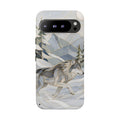 Winter Wolf Google Pixel Phone Case | Mountain Forest Phone Case