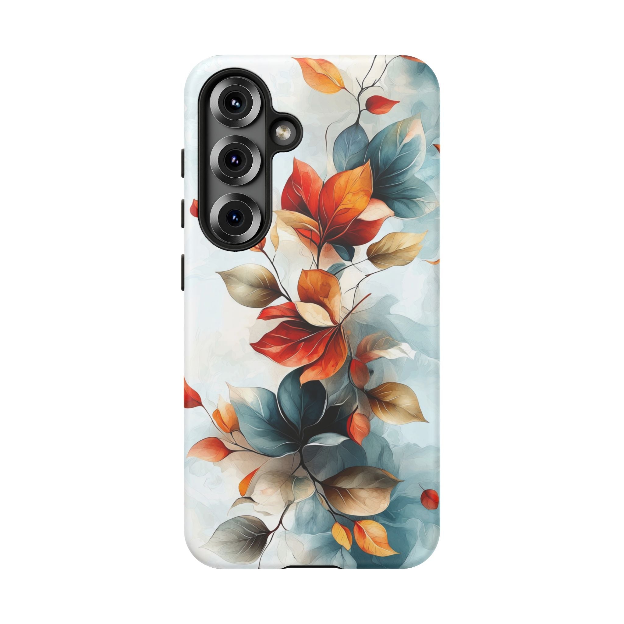 Floral Autumn Leaves Watercolour Tough Samsung Galaxy Case