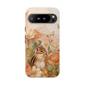 Chipmunk Google Pixel Phone Case | Stained Glass Woodland Animal Case