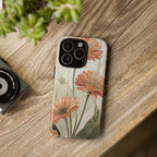 Gerbera Daisy iPhone Case | Stained Glass Floral iPhone Case