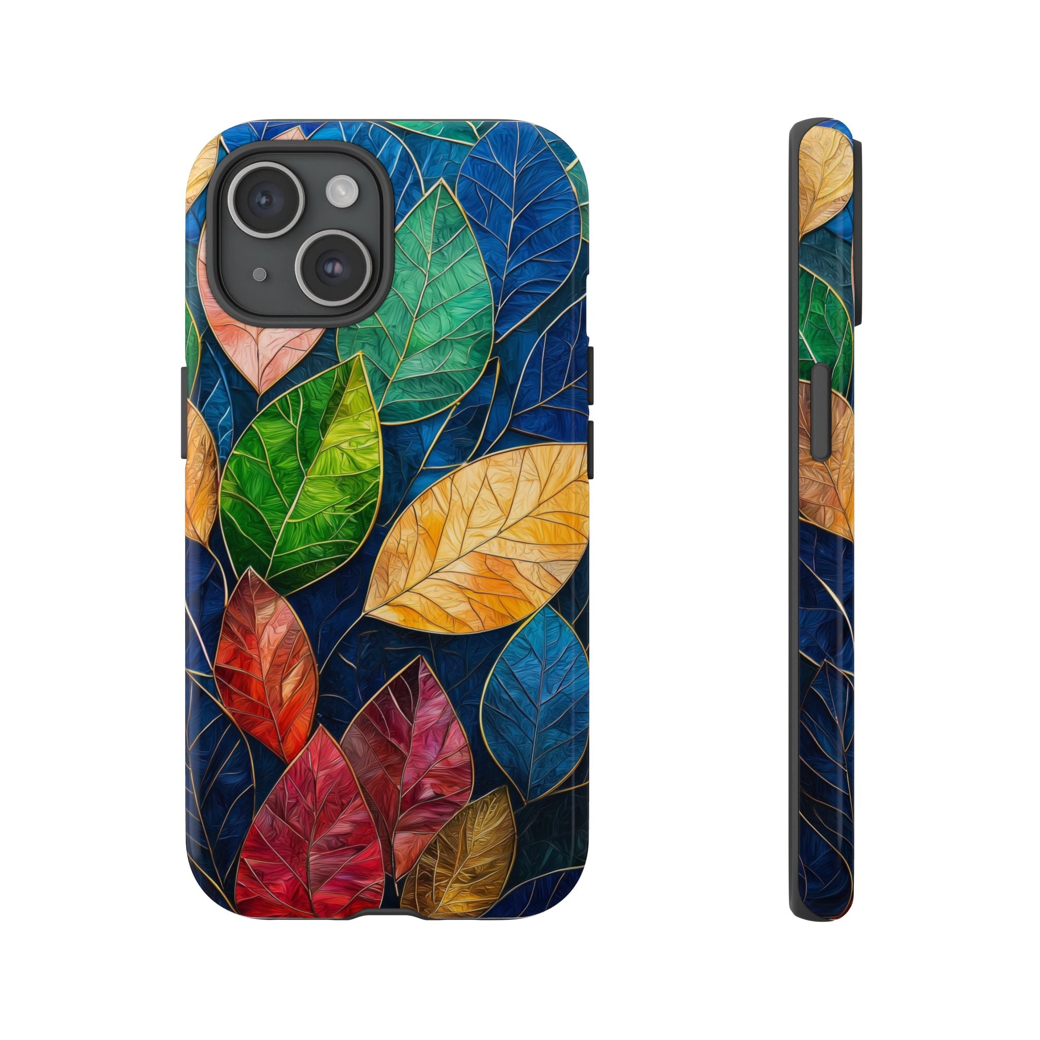 Colourful Autumn Leaves iPhone Case